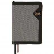 Дневник датированный Bruno, твердый Leo Planner A6 252704 серый