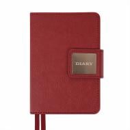 Дневник датированный Chiara, твердый Leo Planner A6 252705 красный Дневник датированный Chiara, твердый Leo Planner A6 252705 красный