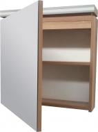 Зеркальный шкаф Cersanit OLIVIA орех 560х560х150