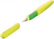 Ручка перьевая Pelikan Twist Neon Yellow синяя 807272