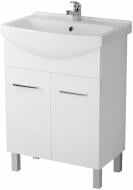 Тумба підлогова Cersanit Olivia з умивальником Libra 60