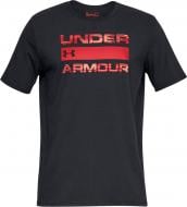 Футболка Under Armour Team_Issue_Wordmark 1314002-002 р.M чорний