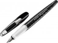 Ручка перова Herlitz My.pen Black-White чорний корпус 10999803 для лівші