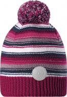 Шапочка детская унисекс Reima Hurmos р.48 сиреневый с малиновым 528608-5181