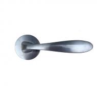 Ручка на розетке Ozen zk01 lugo mcb без запирания матовый хром