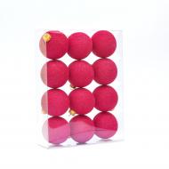 Игрушка на елку Котоновые шарики 12 шт. Cyclaam d80 мм 8 см 12 шт./уп.