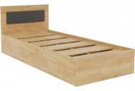 Кровать Viva 90x200 см дуб крафт золотой