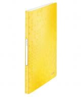 Папка с файлами WOW 40 шт. желтый металлик 4632-00-16 Leitz