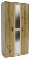 Шкаф Viva 2 2090х1200х500 мм дуб артизан / сатин