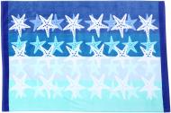 Рушник пляжний Blue Starfish 100x150 см синій із блакитним UP! (Underprice)