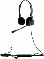 Гарнитура Jabra Biz 2300 Duo USB MS black (2399-823-109)