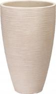 Кашпо пластик для квітів круглий пісок Koopman (Y54203900)