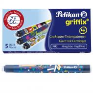 Набор картриджей 4001 5 шт. синий 960583 Pelikan Набор картриджей 4001 5 шт. синий 960583 Pelikan