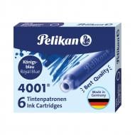 Набір картриджів 4001 6 шт. синій 301176 Pelikan