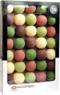 Электрогирлянда Котоновые шарики FOREST FRUIT лампа накаливания 35 ламп