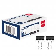 Биндер Deli Classic 25 мм черный 12 шт. EZ64