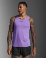 Майка 2XU Light Speed Tech Singlet MR7151a_GFZ/BRF р.M фиолетовый Майка 2XU Light Speed Tech Singlet MR7151a_GFZ/BRF р.M фиолетовый
