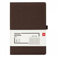 Книга для записей Deli А5 96 лист. коричневая EN118G