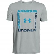 Футболка Under Armour Box Logo SS 1329099-011 р.L серый
