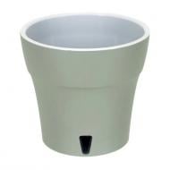 Вазон пластик Dali круглий блідо-зелений 1,2 л Santino (2022721)