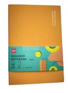 Книга для записей Deli А5 96 лист. оранжевая EN136G