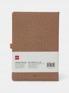 Книга для записей Deli А5 96 лист. бежевая EN118G