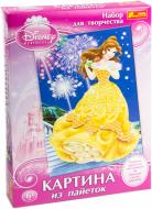 Картина из пайеток Disney «Бэлль» 4748-02