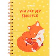 Блокнот KITE с закладками с липким слоем Fox