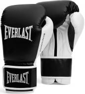Боксерские перчатки Everlast Powerlock OG Training Gloves р. 14 14oz бело-черный