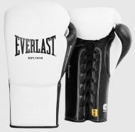 Боксерские перчатки Everlast Powerlock OG Pro р. 12 12oz белый