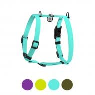 Шлейка анатомическая WAUDOG Magnet магнитная пряжка-фастекс S Ш15 мм А 28-42 см В 32-52 см тиффани