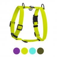 Шлейка анатомическая WAUDOG Magnet магнитная пряжка-фастекс L Ш25 мм А 50-85 см В 61-100 см лимонный