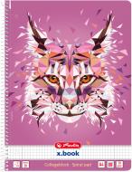 Блокнот Wild Animals Рись А4 80 арк. 50027781 Herlitz