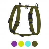 Шлейка анатомическая WAUDOG Magnet магнитная пряжка-фастекс L Ш25 мм А 50-85 см В 61-100 см фиолетовый