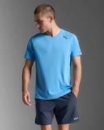 Футболка 2XU Aero Tee MR6557a_AZB/BRF р.XL блакитний
