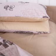 Наволочка бязь 17-0376-1 Bordeaux 70x70 см мульті MirSon