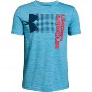 Футболка Under Armour Crossfade Tee 1331684-452 р.M синій