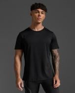 Футболка 2XU Light Speed Tech Tee MR7150a_BLK/BRF р.XL черный