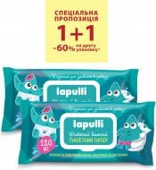 Вологий туалетний папір LAPULLI дитячий з клапаном одношаровий 240 шт.