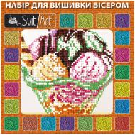 Набор для вышивания бисером F-032a 170х170 SvitArt Набор для вышивания бисером F-032a 170х170 SvitArt