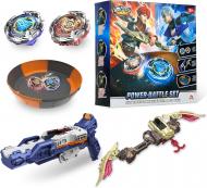 Ігровий набір Infinity Nado VII Power Battle Set Громовий Мисливець Тіней і Вогняне Колесо Вибу