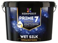 Фарба латексна водоемульсійна Kompozit PRIME мат білий 2,7 л