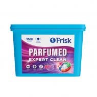 Капсулы для машинного прання Frisk EXPERT CLEAN Парфюмированные 15 шт.