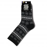 Носки мужские Premier Socks узорчатые р.39-41 черно-серый