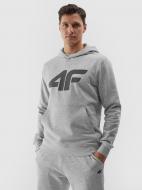 Джемпер 4F SWEATSHIRT M0950 / BLUZA M0950 4FWSS24TSWSM0950-27M сірий
