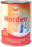 Емаль Eskaro акрилова Norden 30 TR база під тонування напівмат 0,9 л