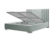 Кровать с подъемным механизмом Белла 180x200 см светло-серый