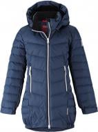 Куртка-пуховик для девочки Reima Juuri р.104 темно-синий 531370-6980