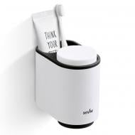 Стакан для зубних щіток MVM BP-20 white/black