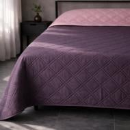 Покрывало Blush Pink & Eggplant 80x230 см U-tek фиолетовый/розовый